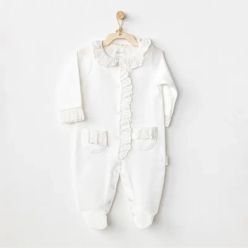 Combinaison bébé fille motif canard AC26640
