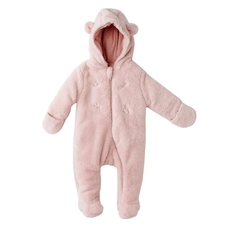 xx Combinaison Bébé Pilote Douillette Rose Andywawa AC26095