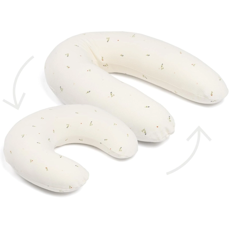 Coussin de Grossesse et d'allaitement 2 en 1 Twisty Doomoo - Beige