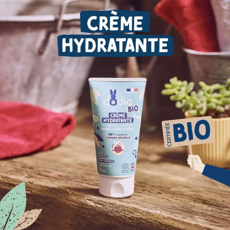 Crème Hydratante Bio Dodie 75ml