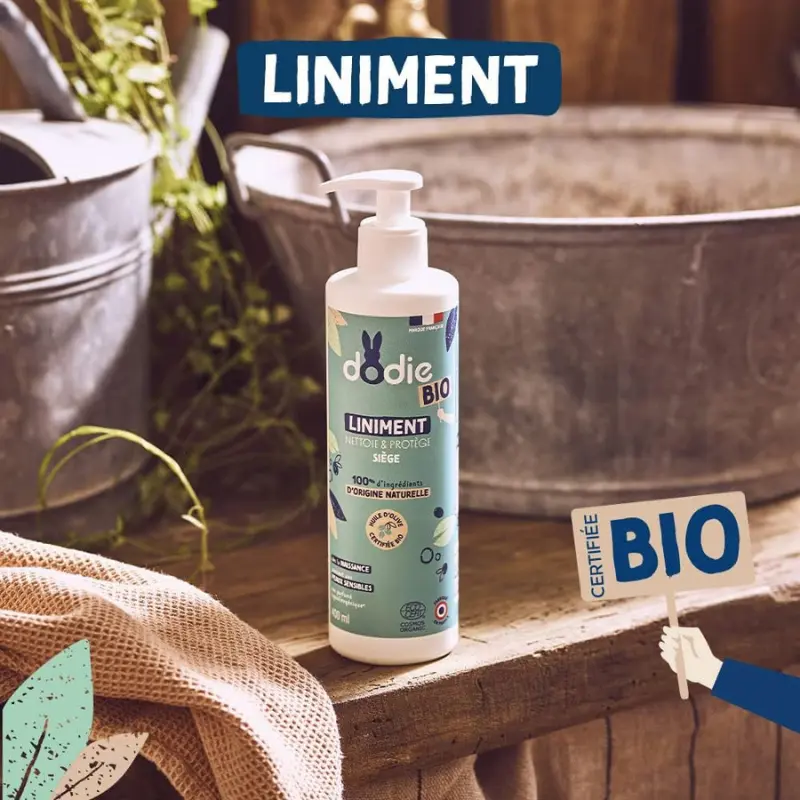 Liniment Oléo-calcaire Bio Dodie 400 ml
