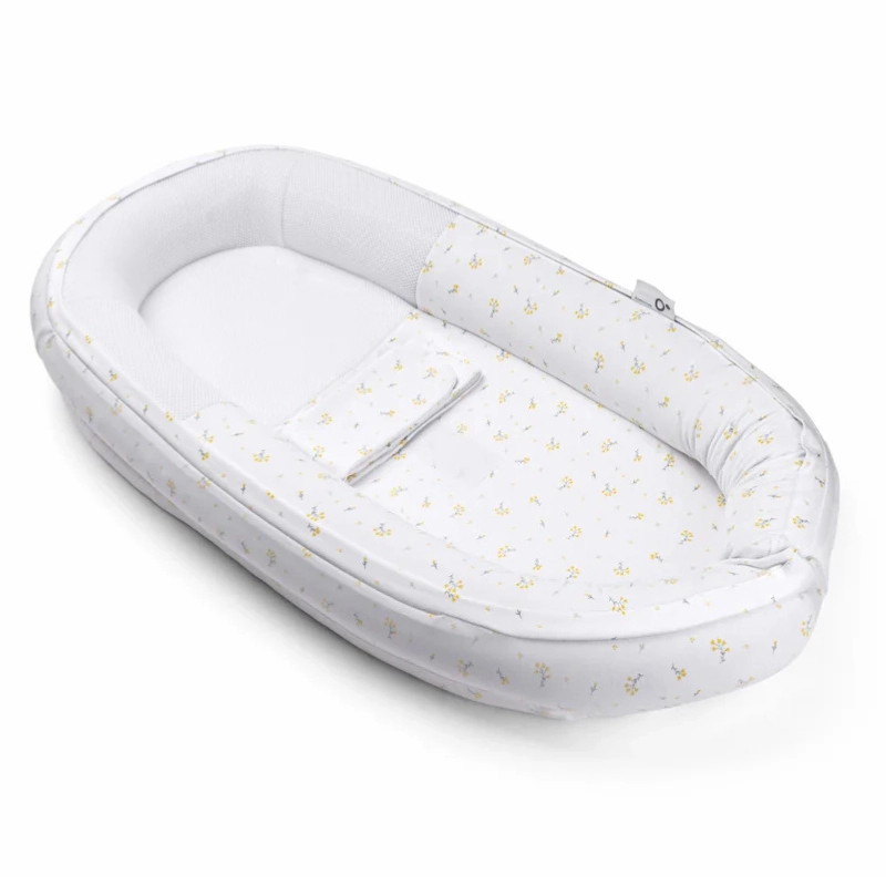 xx Doomoo Cocoon Réducteur De Lit Fleur Jaune