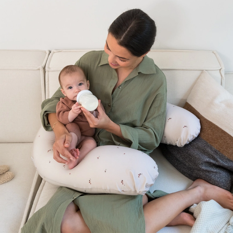 Doomoo coussin de maternité et d’allaitement champignons