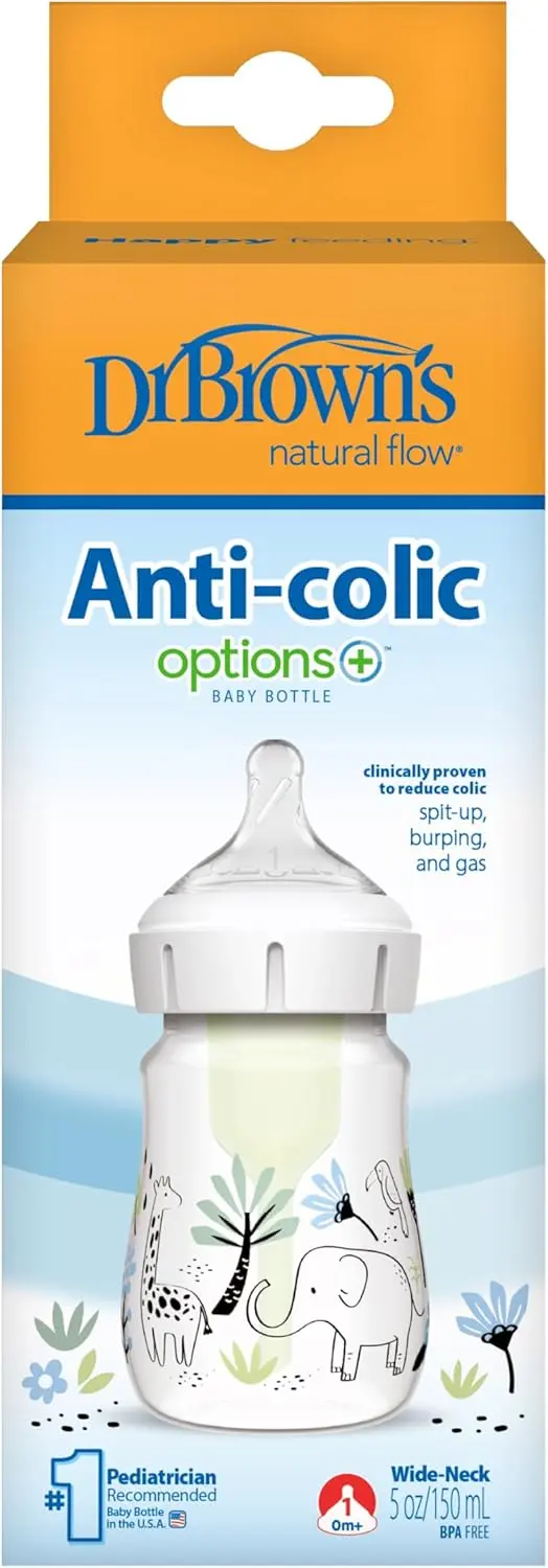Dr. Brown's Anti-Colic Options+ Plastic Wide Elephant 150ml