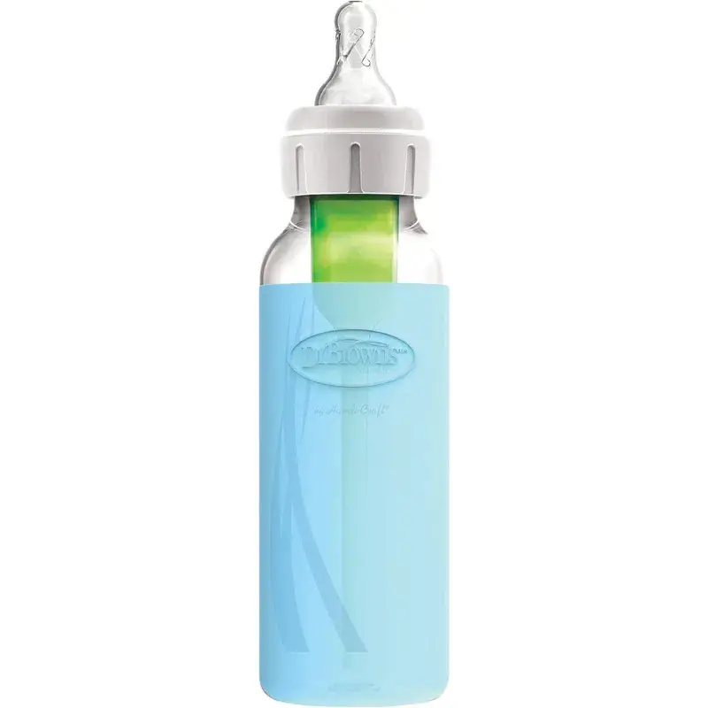 Biberon en verre étroite anti-colique de 250 ml
