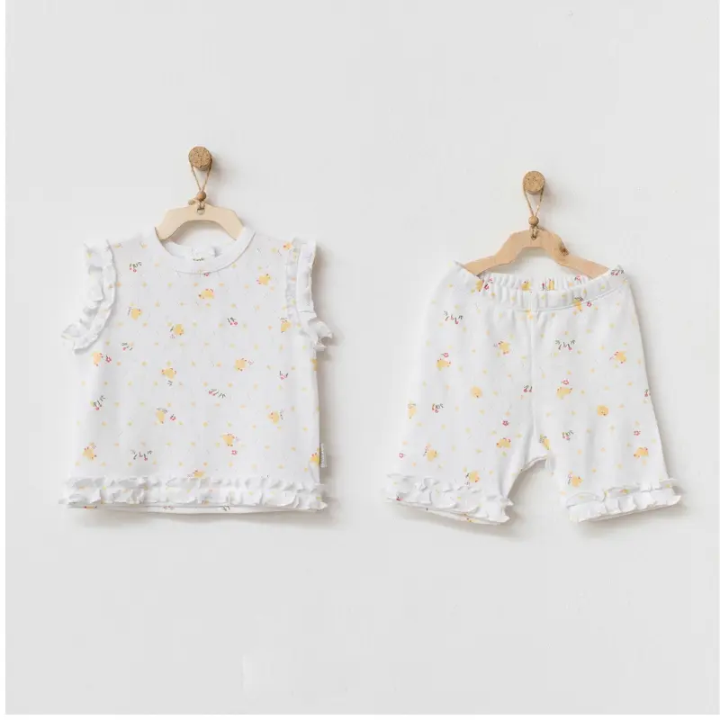 Ensemble 2 pièces haut et bas AC21580 Andywawa Blanc