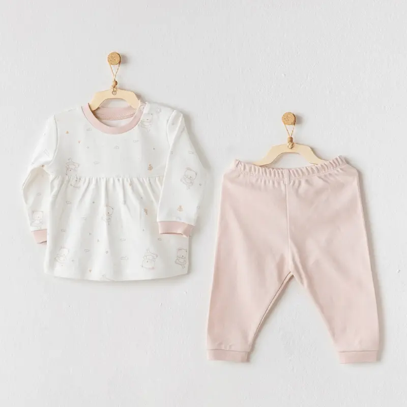 xx Ensemble 2 pièces pour bébé fille rose - Andywawa