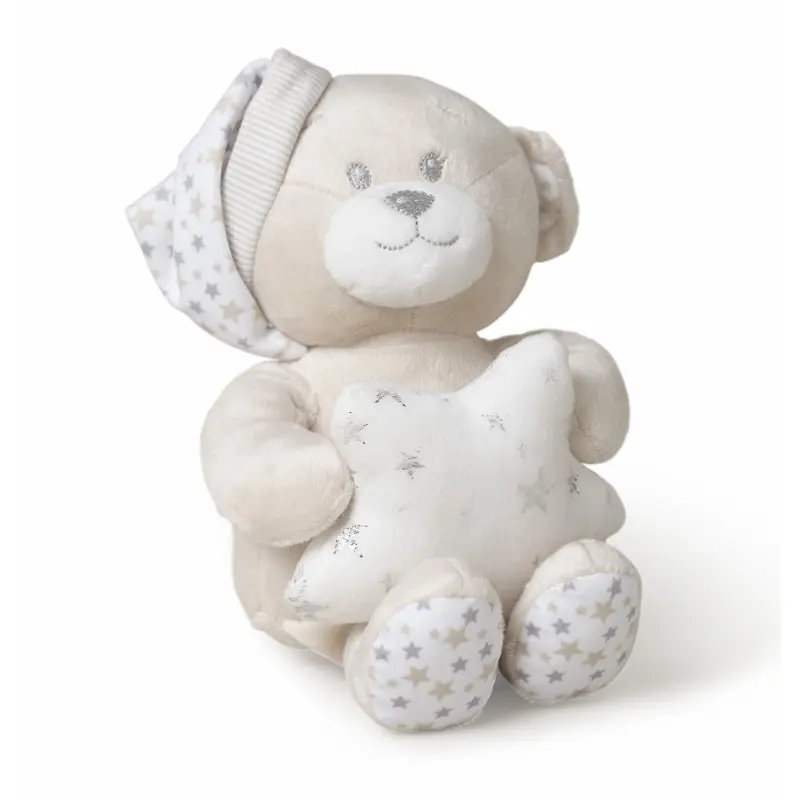 Ensemble de 3 pièces Petite Maison  Peluche + Couverture + Dou Dou Beige