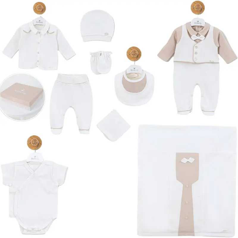 xx Ensemble de 9 articles Beige - leoKing