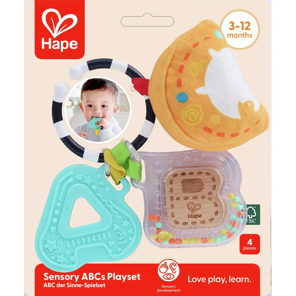Ensemble de jeu sensoriel ABC