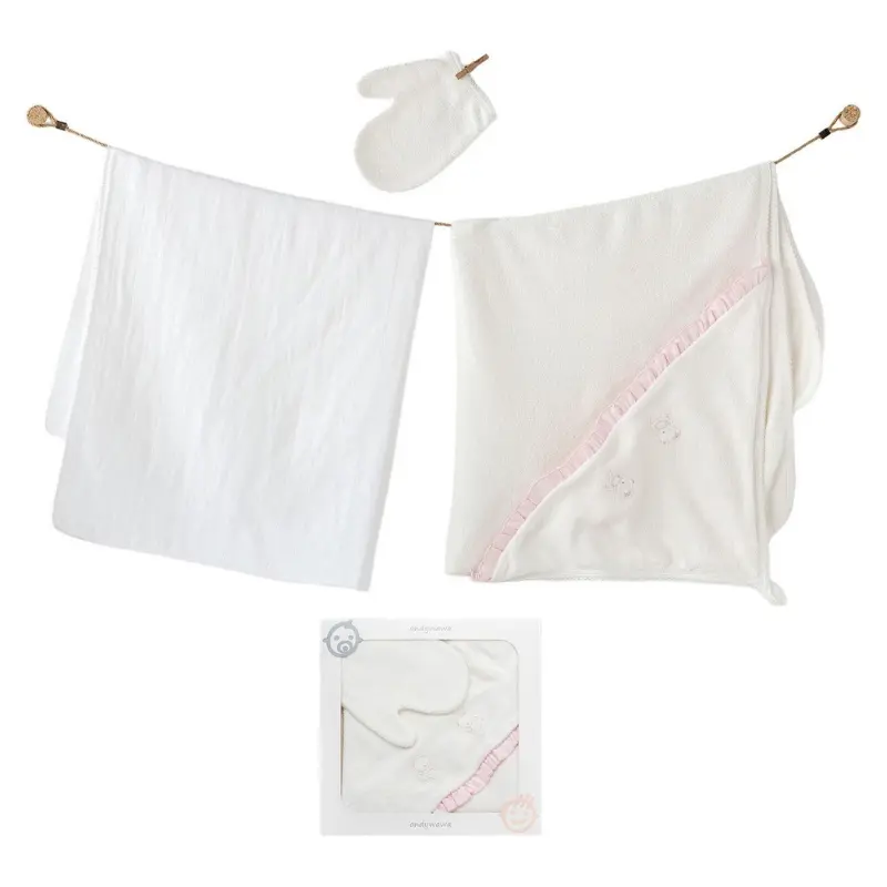 xx Ensemble de serviettes pour bébé Andywawa 80 x 80 cm AC25365