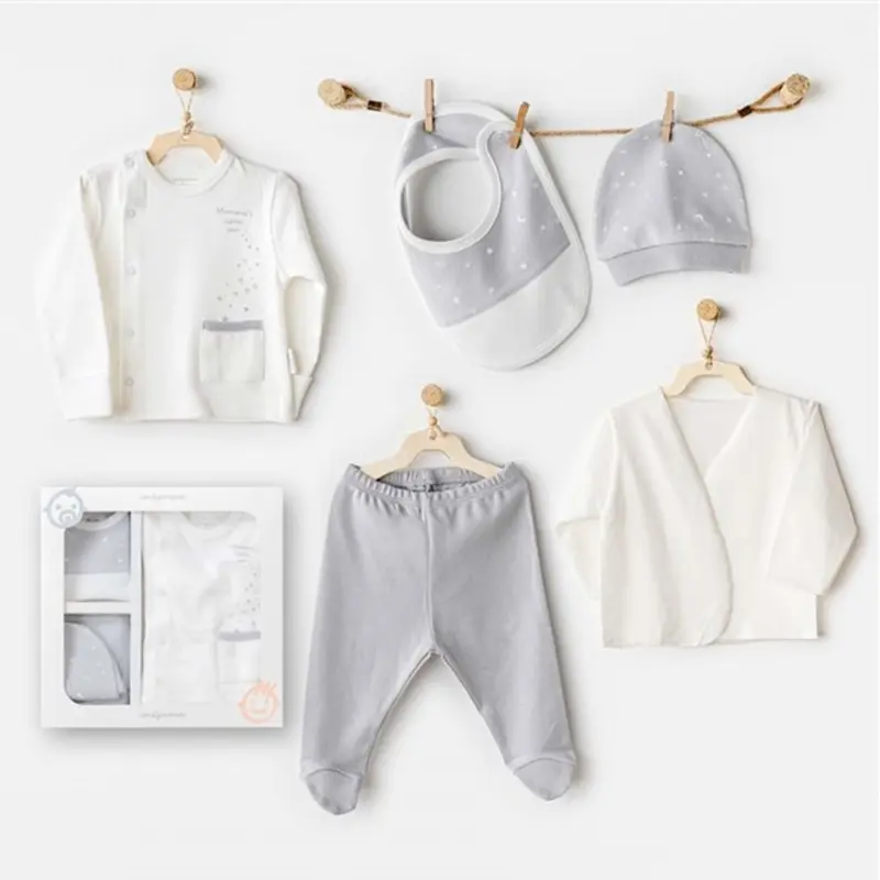 xx Ensemble de sortie d'hôpital Andywawa Mommy's Little Star 5 pièces AC25700