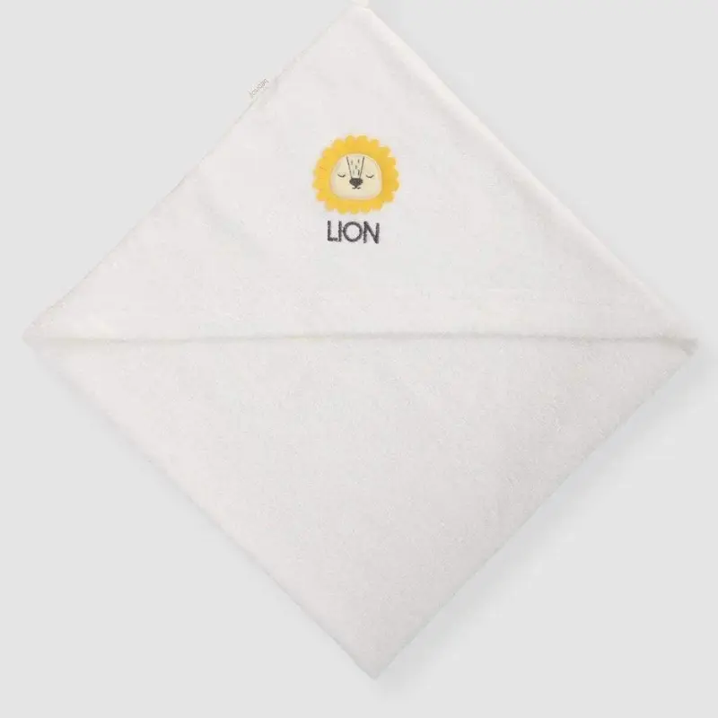 Ensemble sortie de bain pour bébé motif lion-Bebitof