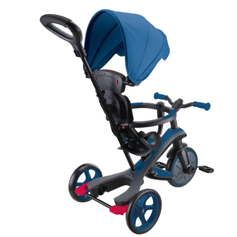 Globber Tricycle Explorer 4en1 Évolutif Bleu