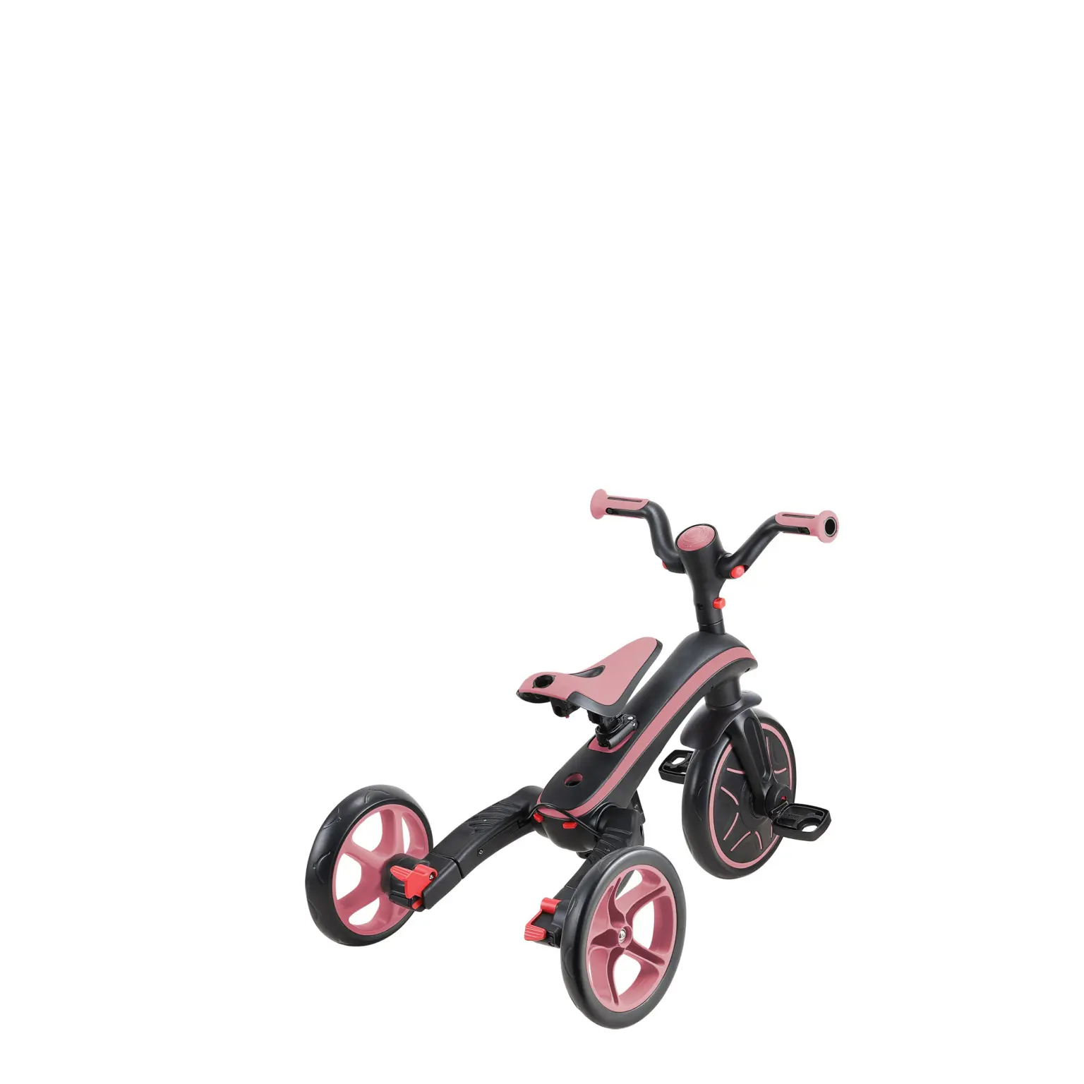 Globber Tricycle Explorer 4en1 Évolutif Rose (10 mois à 5 ans)