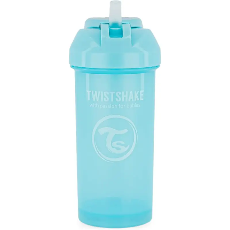xx Gobelet à paille Twistshake 360 ​​ml - Bleu - 6 mois  plus