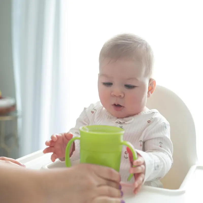 Gobelet d’Apprentissage Vert 200 ml sans BPA – Dr. Brown’s