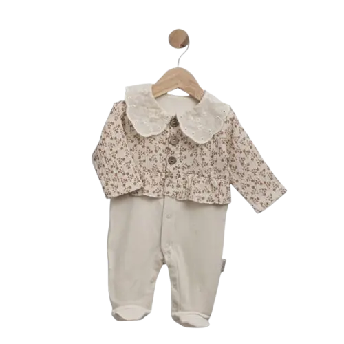 xx Grenouillère à motifs floraux pour bébé fille 0-6 mois - BM2310