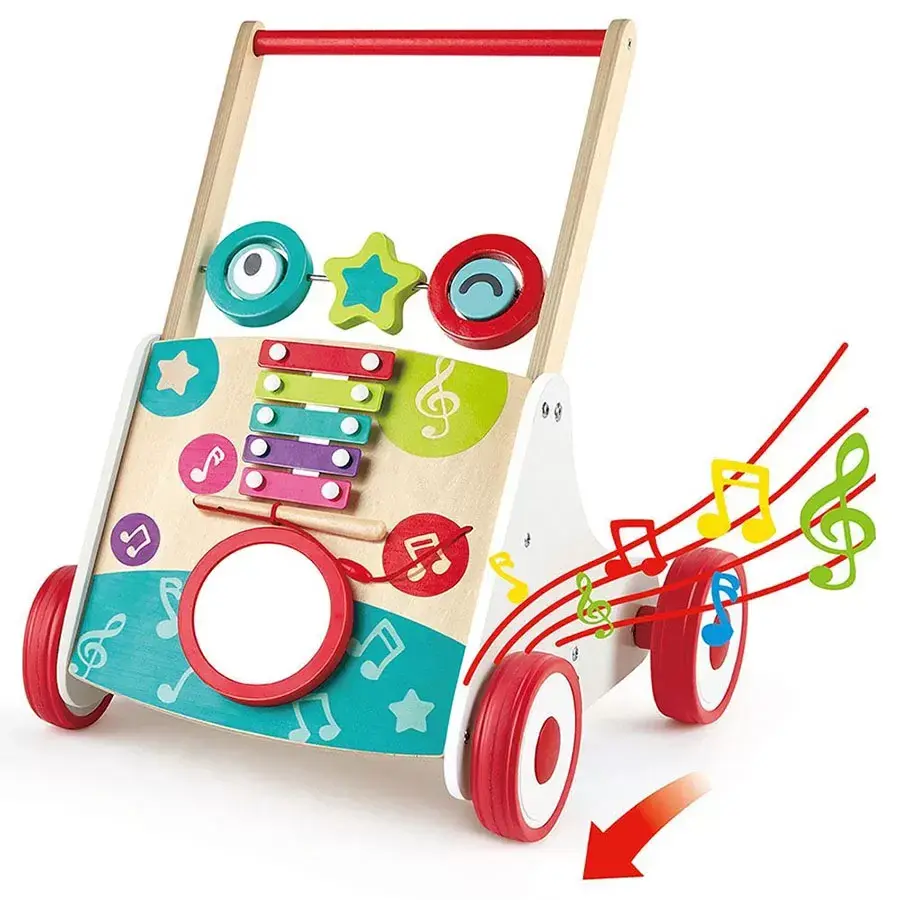 Hape Trotteur musical Multicolore