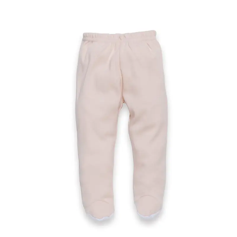 Interbaby Set 5Pcs Rose (Chemise+Pantalon+Gants+Bavoir+ChaussEttes) (0-6 Mois)