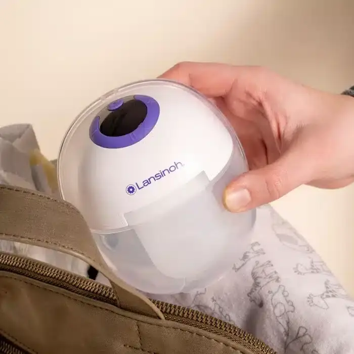 Lansinoh Tire-lait Mains Libres Simple – Compact, Portable et Confortable