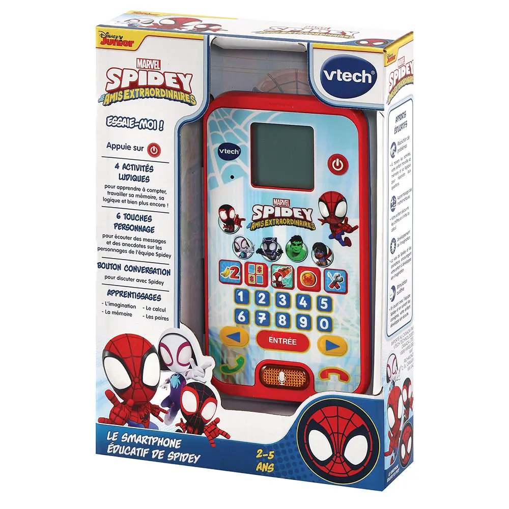 Le smartphone éducatif de Spidey