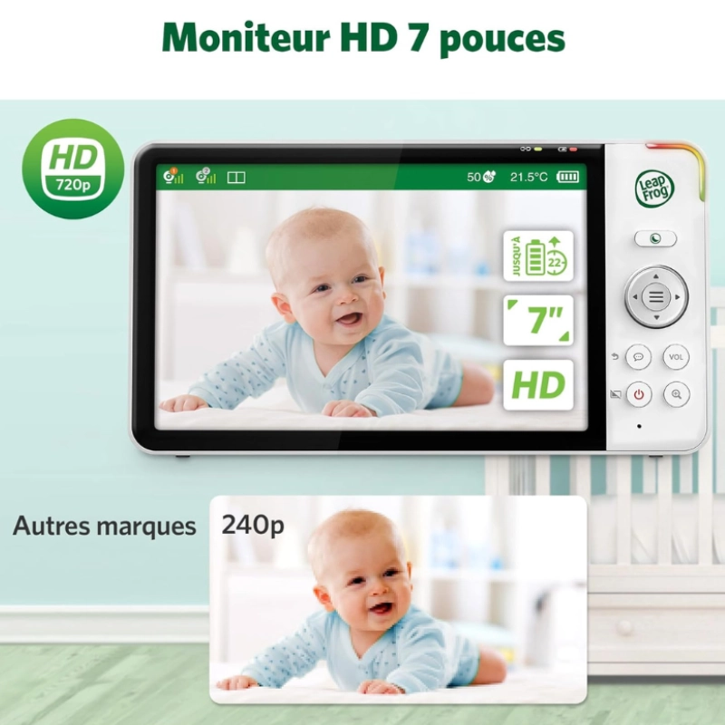 Leap Frog Babyphone LF925HD 360°