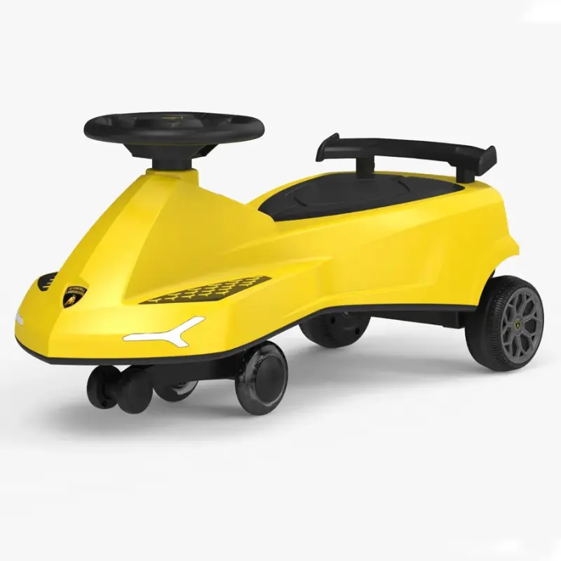 xx Lebei Voiture à Balancier Lamborghini Jaune