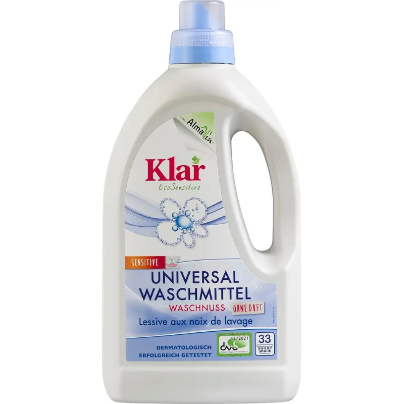 xx Lessive universelle Klar Eco Sensitive 1,5 L  sans parfum