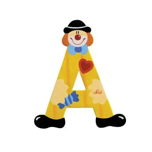 xx Clown de la lettre A