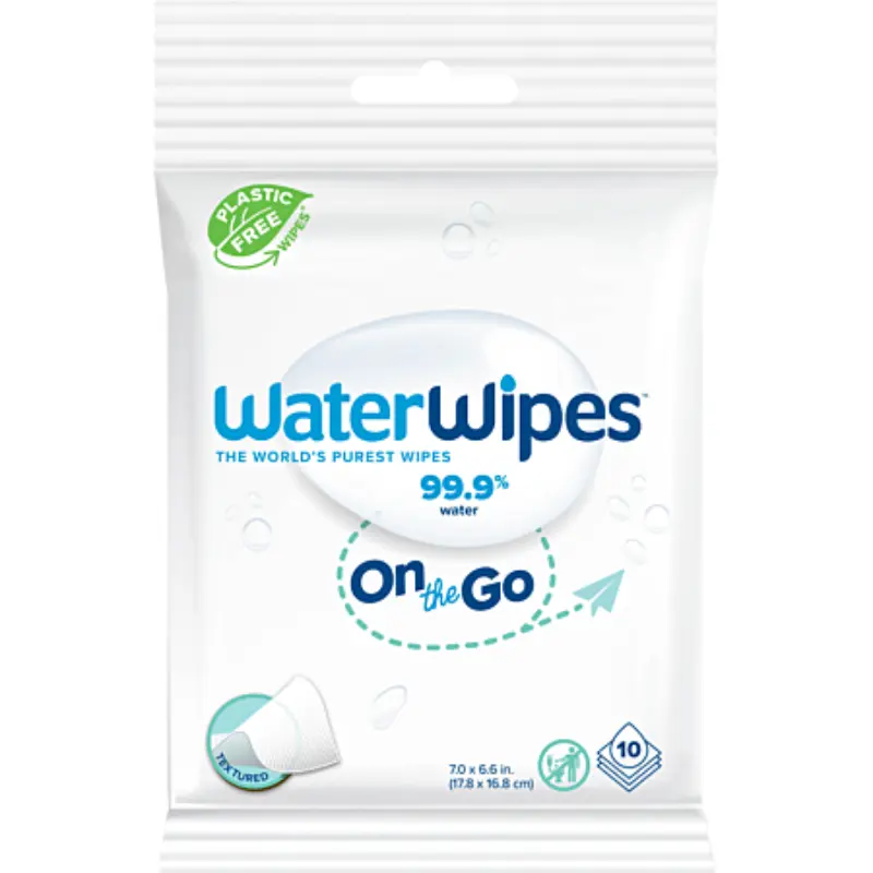 xx Lingettes WaterWipes On The Go Paquet de 10