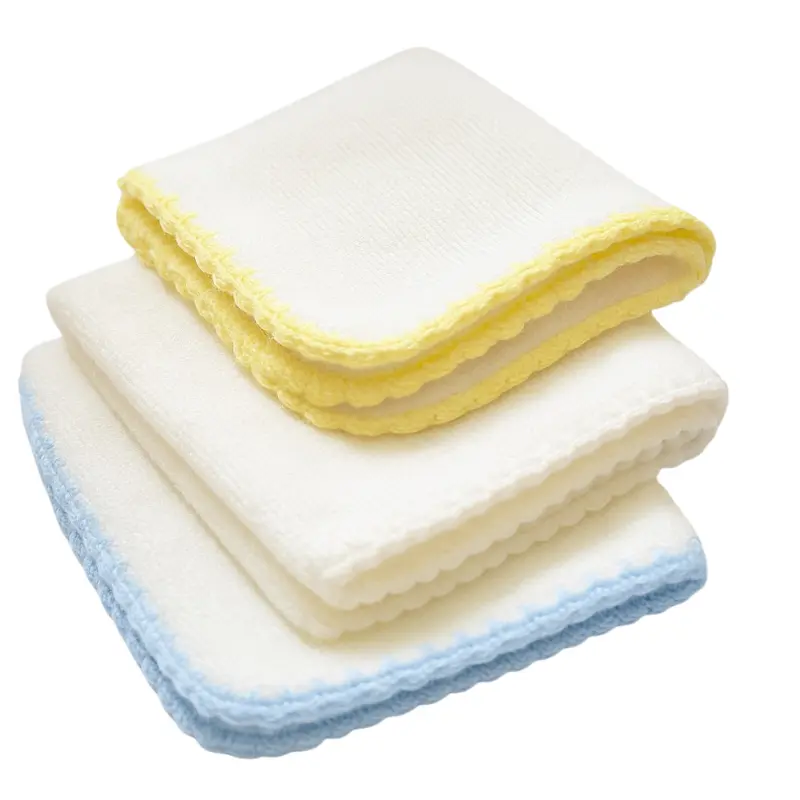 lot de 6 mouchoirs bébé en coton- Ekebaby collection