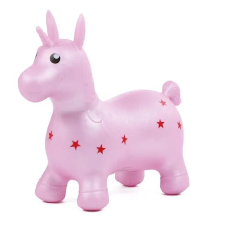 xx Ludi Ballon sauteur Licorne Rose