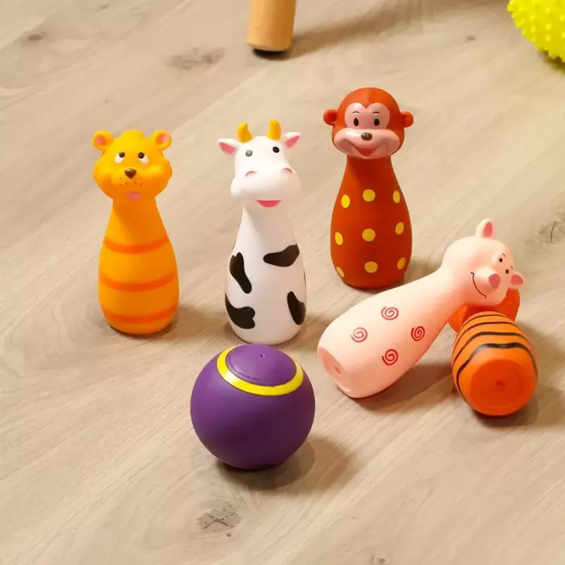 Ludi Jeu De Quilles Animaux - 10m+