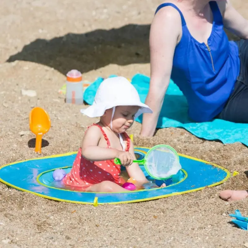 Ludi Piscine de Plage Pop-Up 10m+