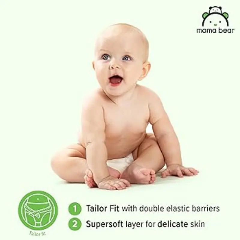 Mama Bear Eco Couche Bébé Taille 1 (2-4 kg) – 28 Pièces