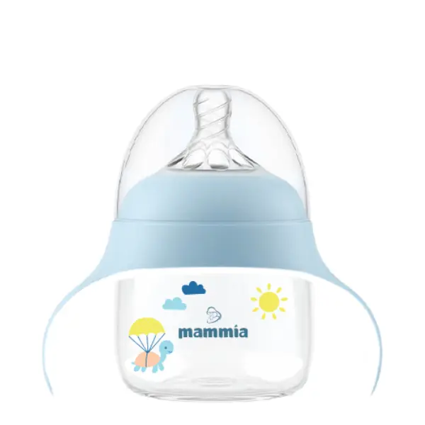xx Mammia biberon évolutif 2 en 1 – à Poignée Ergonomique 150ml
