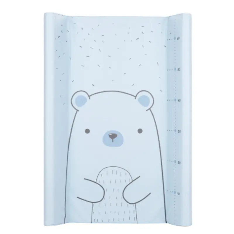 xx Matelas à langer en PVC souple KIKKABOO Bear with me Blue 70x50cm