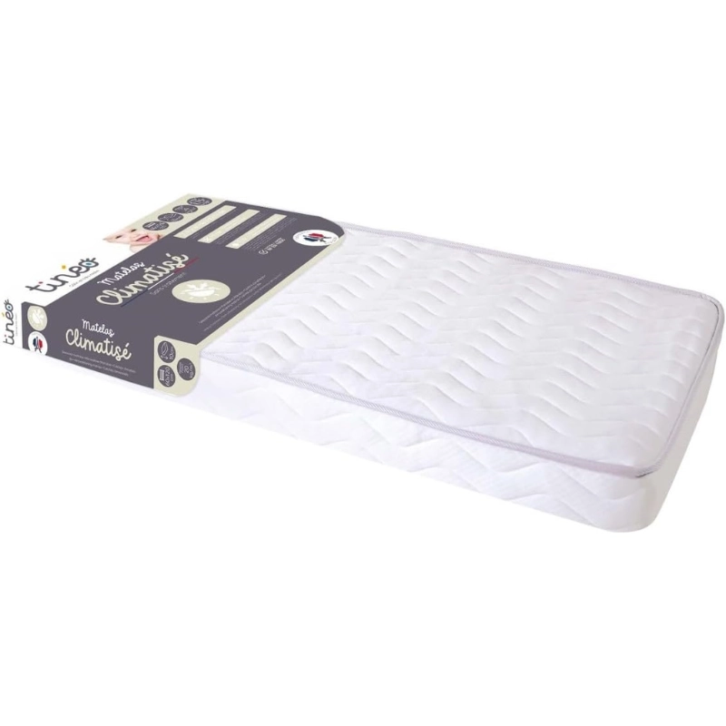 Matelas bébé 70x140cm Climatisé – Tinéo
