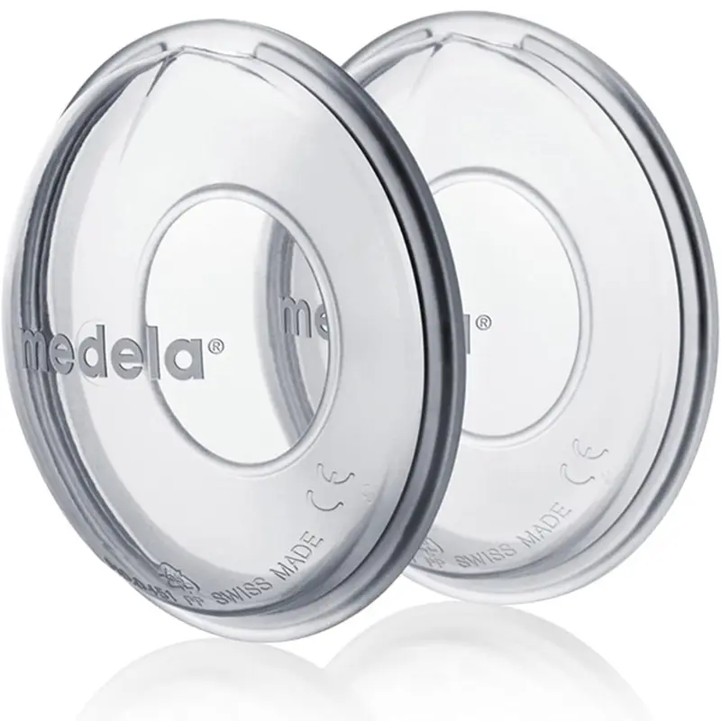 Medela Lot de 2 coquilles recueil lait Silicone