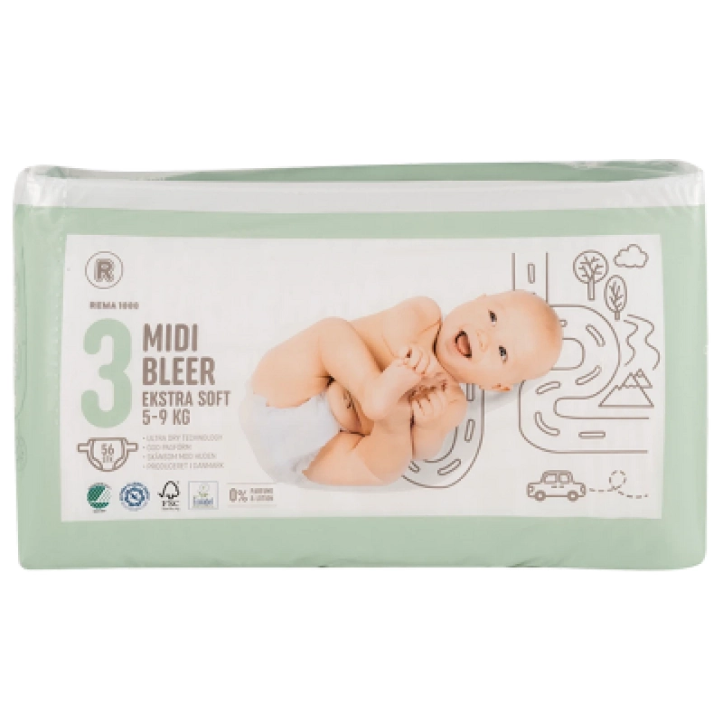 MIDI BLEER Taille 3 (5–9 kg)