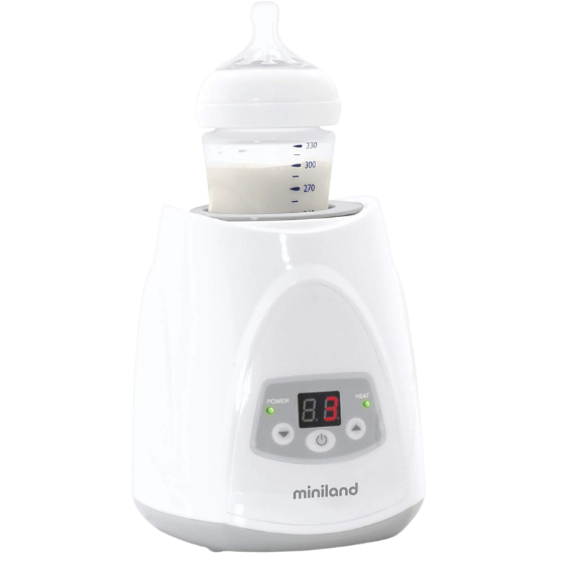 xx Miniland Baby Chauffe biberon blan Warmy Digy