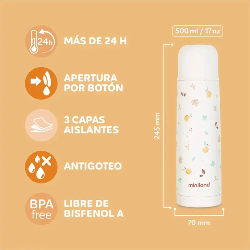 Miniland Thermos Valencia - 500 ml