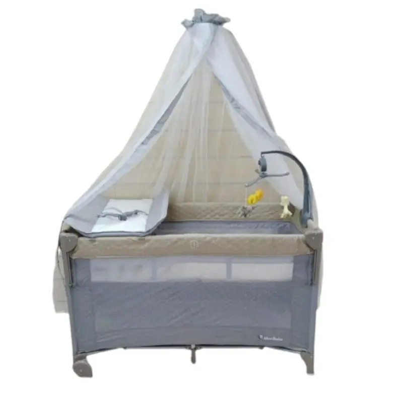 Monbebe Lit Parc Cododo 3 en 1 Beige