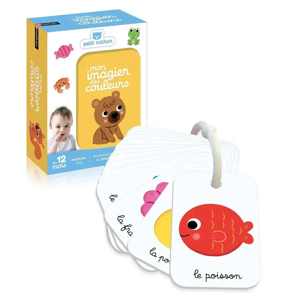xx Nathan Mon Imagier des Couleurs 12M+