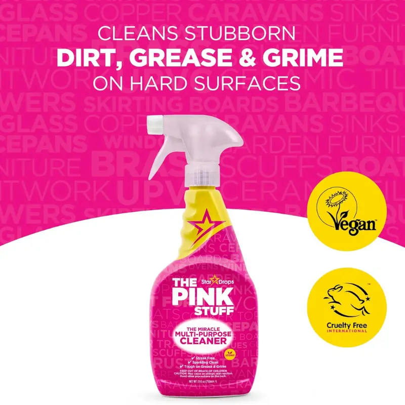 Nettoyant multi-usages miracle Pink Stuff