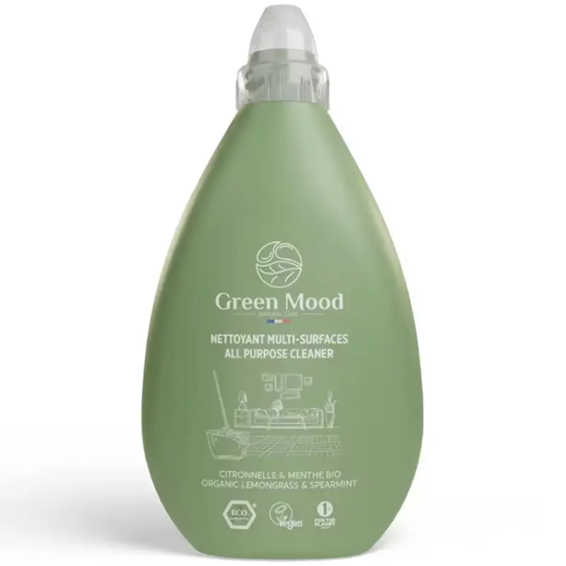 xx Nettoyant surfaces et sols végétalien 1 000 ml - Green Mood
