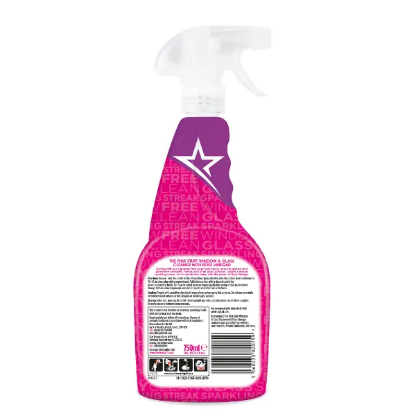 Nettoyant Vitres et Verres Le Miracle – Formule au Vinaigre de Rose pour une Brillance Sans Traces