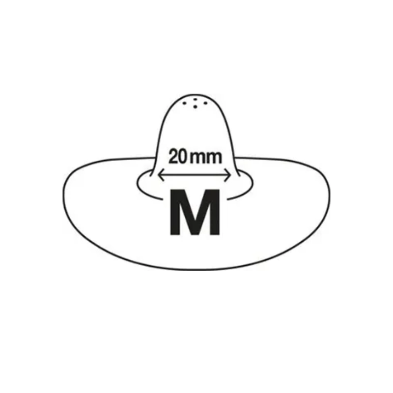 Nuk Lot de 2 Bouts de sein Taille M avec boîte protectrice