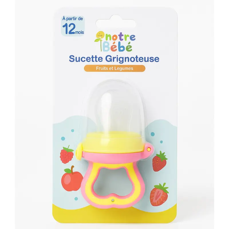 xx Notre Bebe Sucette Alimentaire Fruits Légumes +12m Deuxième âge